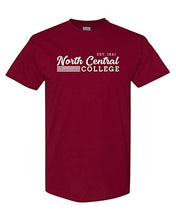 Load image into Gallery viewer, Vintage North Central College Est 1861 T-Shirt - Cardinal Red