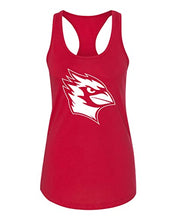 Load image into Gallery viewer, Wesleyan University 1 Color Mascot Ladies Tank Top - Red