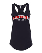 Load image into Gallery viewer, Lake Forest College Ladies Tank Top - Black