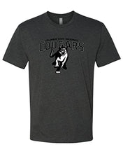Load image into Gallery viewer, Columbus State University Cougars Grey Soft Exclusive T-Shirt - Charcoal