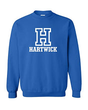 Load image into Gallery viewer, Hartwick College H Crewneck Sweatshirt - Royal
