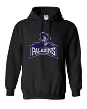 Load image into Gallery viewer, Furman University Paladins Hooded Sweatshirt - Black
