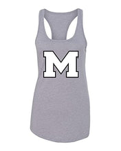 Load image into Gallery viewer, Marist College Block M Ladies Tank Top - Heather Grey