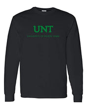 Load image into Gallery viewer, University of North Texas Long Sleeve T-Shirt - Black