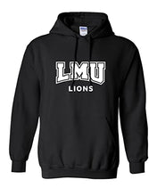 Load image into Gallery viewer, Loyola Marymount University Mascot Hooded Sweatshirt - Black