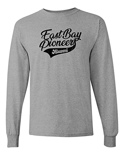 Vintage East Bay Pioneers Alumni Long Sleeve T-Shirt - Sport Grey