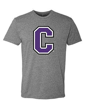 Load image into Gallery viewer, Cornell College C Exclusive Soft Shirt - Dark Heather Gray
