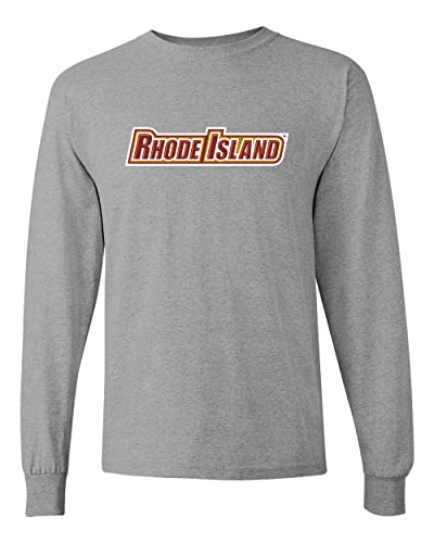 Rhode Island College Alumni Long Sleeve Shirt - Sport Grey