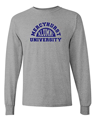 Mercyhurst University Alumni Long Sleeve T-Shirt - Sport Grey