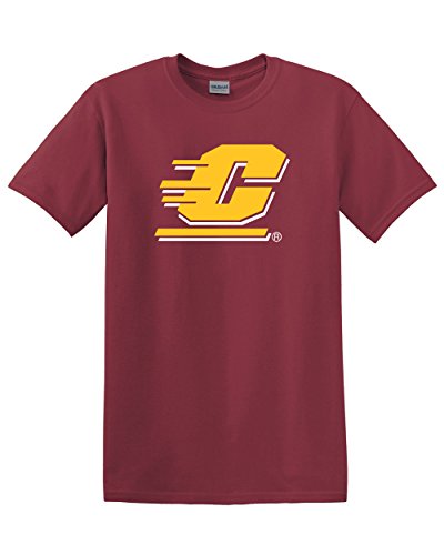 Central Michigan University Maroon C Adult T-Shirt - Maroon