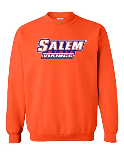 Salem State University Mascot Crewneck Sweatshirt - Orange