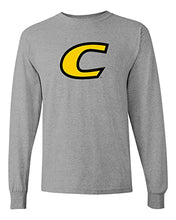 Load image into Gallery viewer, Centre College C Long Sleeve T-Shirt - Sport Grey