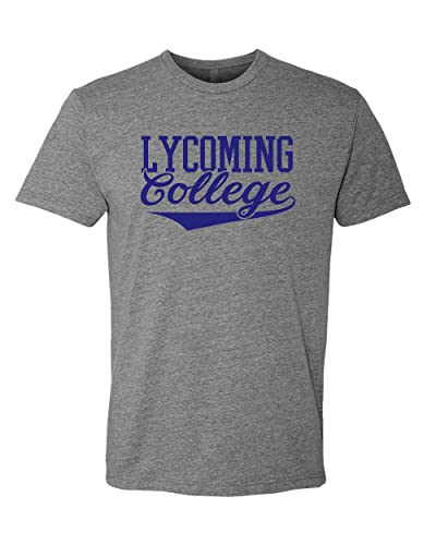 Lycoming College Soft Exclusive T-Shirt - Dark Heather Gray