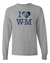Load image into Gallery viewer, Williams College ILWM Long Sleeve Shirt - Sport Grey
