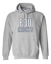 Load image into Gallery viewer, Fairleigh Dickinson Knights Hooded Sweatshirt - Sport Grey