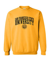 Load image into Gallery viewer, San Francisco State University Crewneck Sweatshirt - Gold