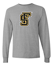Load image into Gallery viewer, Framingham State University FS Long Sleeve Shirt - Sport Grey