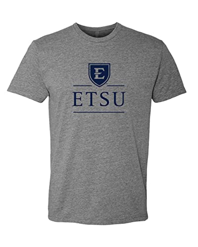 East Tennessee State ETSU Soft Exclusive T-Shirt - Dark Heather Gray