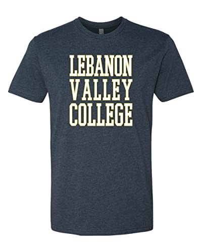 Lebanon Valley College Soft Exclusive T-Shirt - Midnight Navy