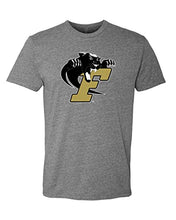 Load image into Gallery viewer, Ferrum College Mascot Exclusive Soft Shirt - Dark Heather Gray