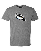 Load image into Gallery viewer, Stockton University Full Color Mascot Exclusive Soft Shirt - Dark Heather Gray