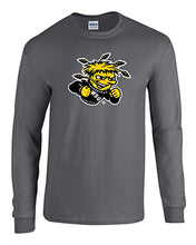 Load image into Gallery viewer, Wichita State University Shockers Long Sleeve Shirt - Charcoal