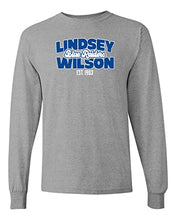 Load image into Gallery viewer, Lindsey Wilson College Est 1903 Long Sleeve T-Shirt - Sport Grey