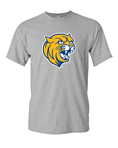 Johnson & Wales University Cat Head T-Shirt - Sport Grey