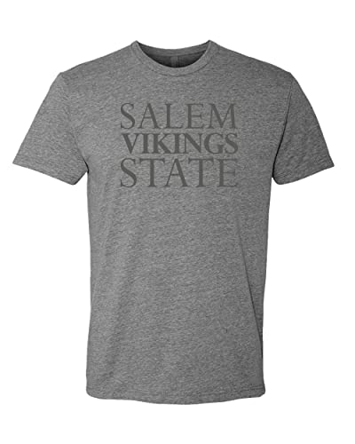 Vintage Salem State University Exclusive Soft T-Shirt - Dark Heather Gray