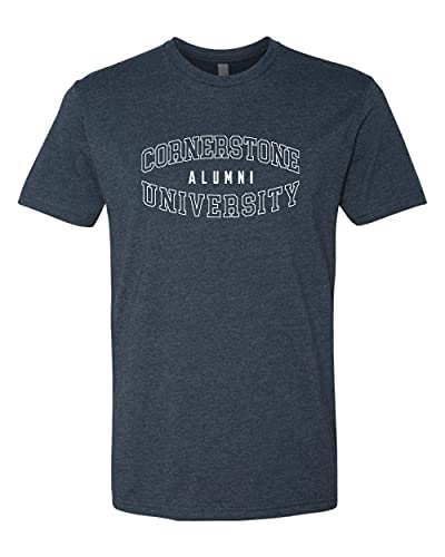 Cornerstone University Alumni Soft Exclusive T-Shirt - Midnight Navy