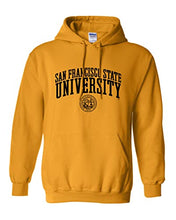 Load image into Gallery viewer, San Francisco State University Hooded Sweatshirt - Gold