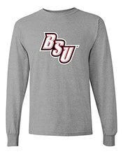 Load image into Gallery viewer, Bridgewater State University BSU Long Sleeve Shirt - Sport Grey