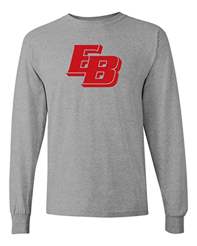 Cal State East Bay EB Long Sleeve T-Shirt - Sport Grey