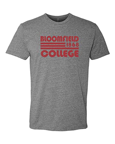 Bloomfield College Retro Exclusive Soft Shirt - Dark Heather Gray