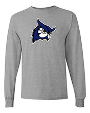 Load image into Gallery viewer, Westfield State University Owls Long Sleeve T-Shirt - Sport Grey