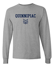 Load image into Gallery viewer, Quinnipiac University Long Sleeve Shirt - Sport Grey