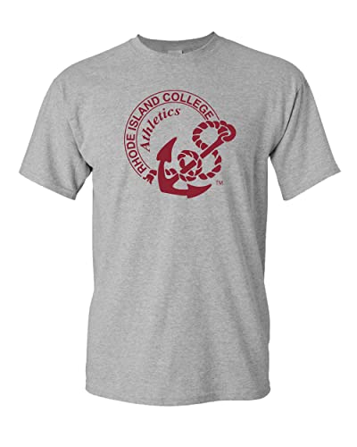 Rhode Island College Athletics T-Shirt - Sport Grey
