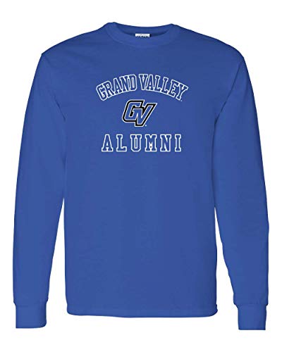 Grand Valley State University Alumni Two Color Long Sleeve - Royal