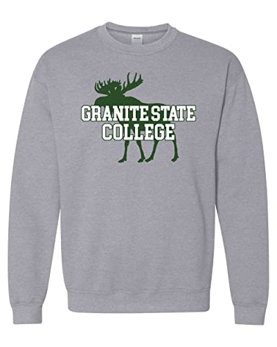 Granite State College Crewneck Sweatshirt - Sport Grey