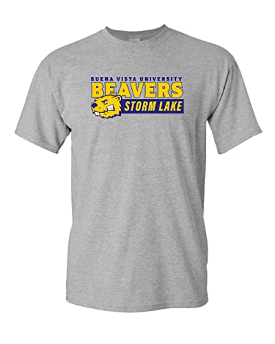 Buena Vista University Beavers T-Shirt - Sport Grey