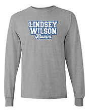 Load image into Gallery viewer, Lindsey Wilson College Alumni Long Sleeve T-Shirt - Sport Grey