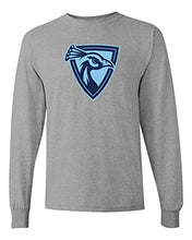 Load image into Gallery viewer, Upper Iowa Peacocks Long Sleeve Shirt - Sport Grey