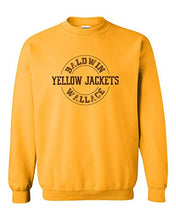 Load image into Gallery viewer, Baldwin Wallace Yellow Jackets Crewneck Sweatshirt - Gold