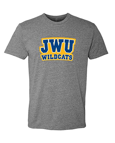 Johnson & Wales University JWU Wildcats Exclusive Soft Shirt - Dark Heather Gray