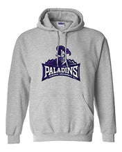 Load image into Gallery viewer, Furman University Paladins Hooded Sweatshirt - Sport Grey