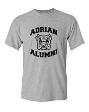 Load image into Gallery viewer, Adrian College Alumni Stacked Black Logo T-Shirt - Sport Grey