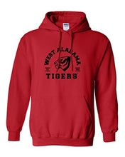 Load image into Gallery viewer, Vintage University of West Alabama Hooded Sweatshirt - Red