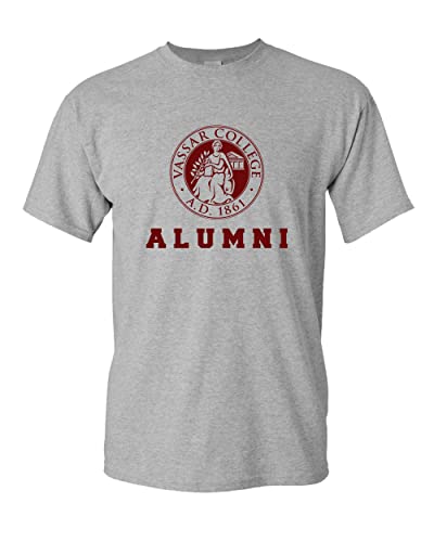 Vassar College Alumni T-Shirt - Sport Grey