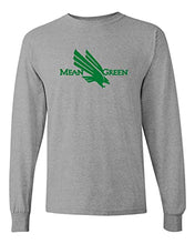 Load image into Gallery viewer, University of North Texas Mean Green Long Sleeve T-Shirt - Sport Grey