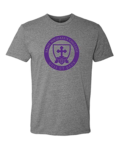 Saint Michael's College Exclusive Soft Shirt - Dark Heather Gray